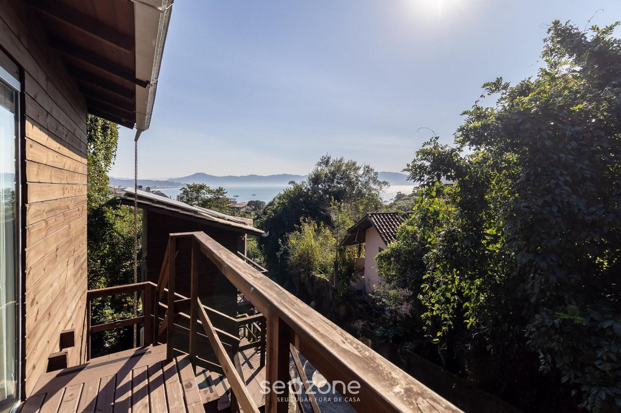 Apartament Chale Rustico Vista Panoramica Para O Mar Mav002 Florianópolis Zewnętrze zdjęcie