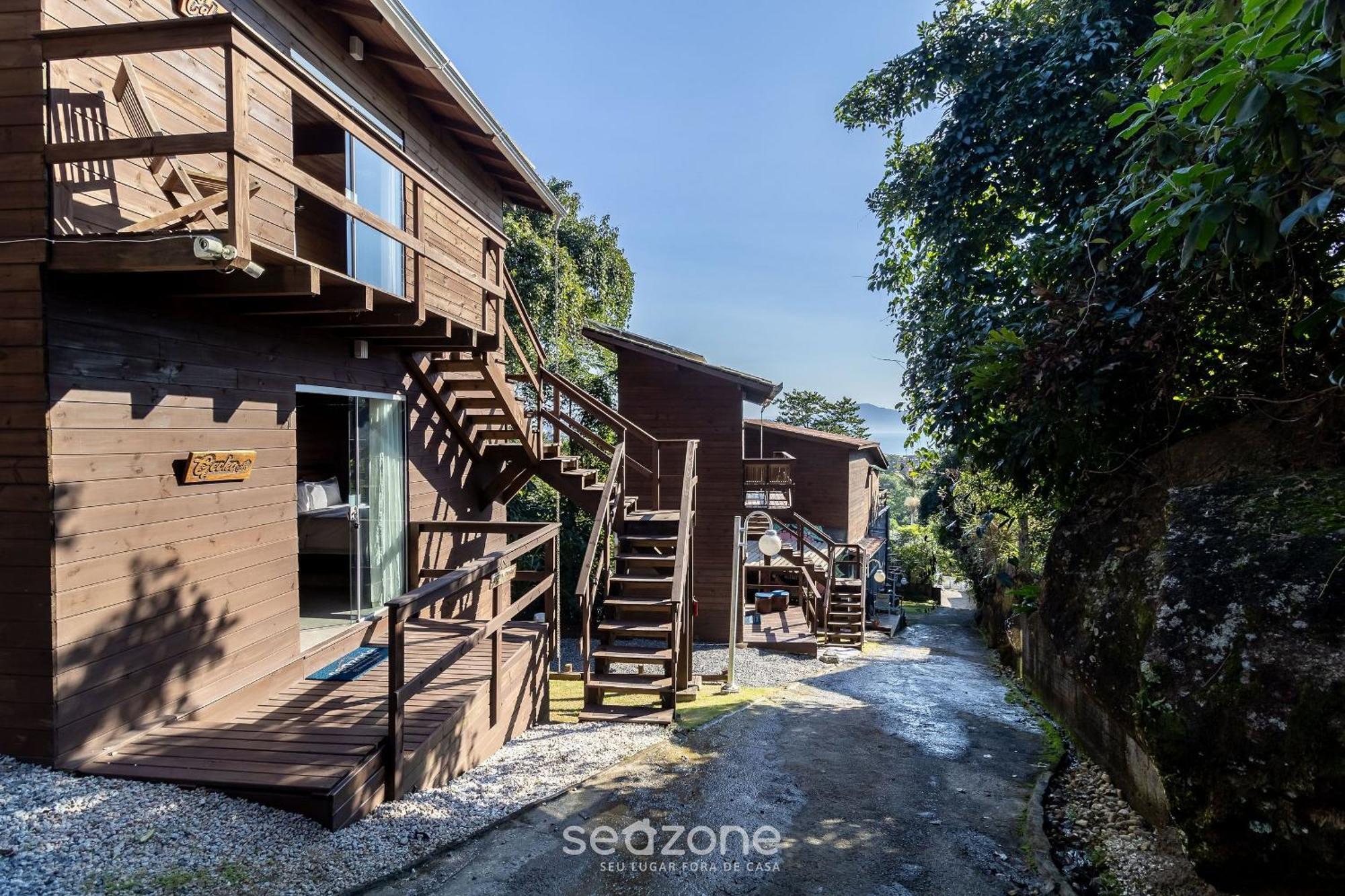 Apartament Chale Rustico Vista Panoramica Para O Mar Mav002 Florianópolis Zewnętrze zdjęcie
