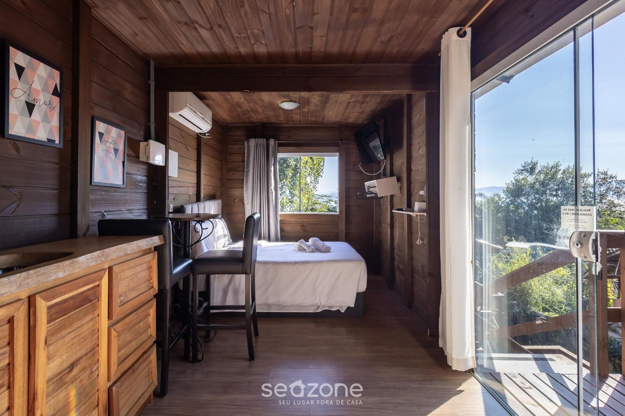Apartament Chale Rustico Vista Panoramica Para O Mar Mav002 Florianópolis Zewnętrze zdjęcie